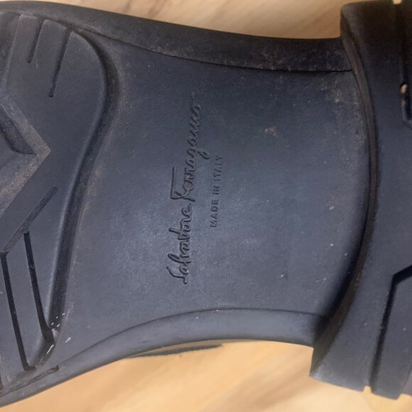 Salvatore Ferragamo Black Loafers - Picture 12 of 16